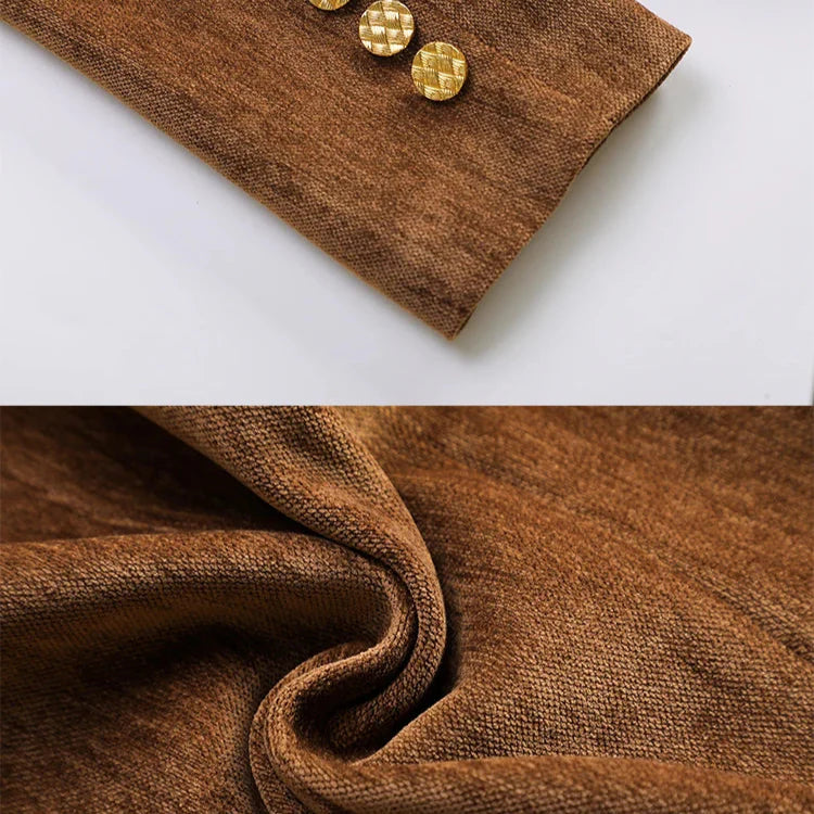 Vivian Corduroy Two-Piece Suit