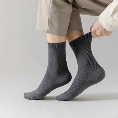 5 Pairs Bamboo Fabric Middle Socks