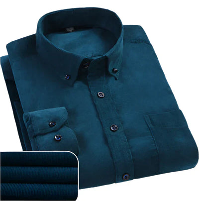 Vellaro – Men’s Premium Corduroy Shirt