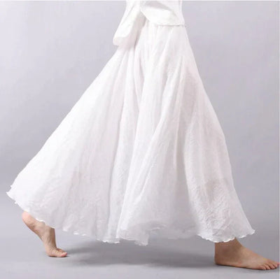 Long Skirts for Women - Elegant, Flowing Cut Made from High-Quality Material