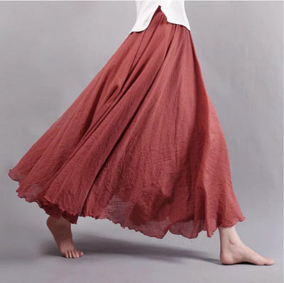 Long Skirts for Women - Elegant, Flowing Cut Made from High-Quality Material