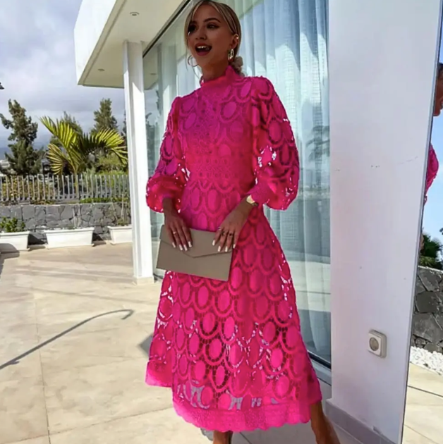 Avencea - Charming Lace Dress - Summer Dress