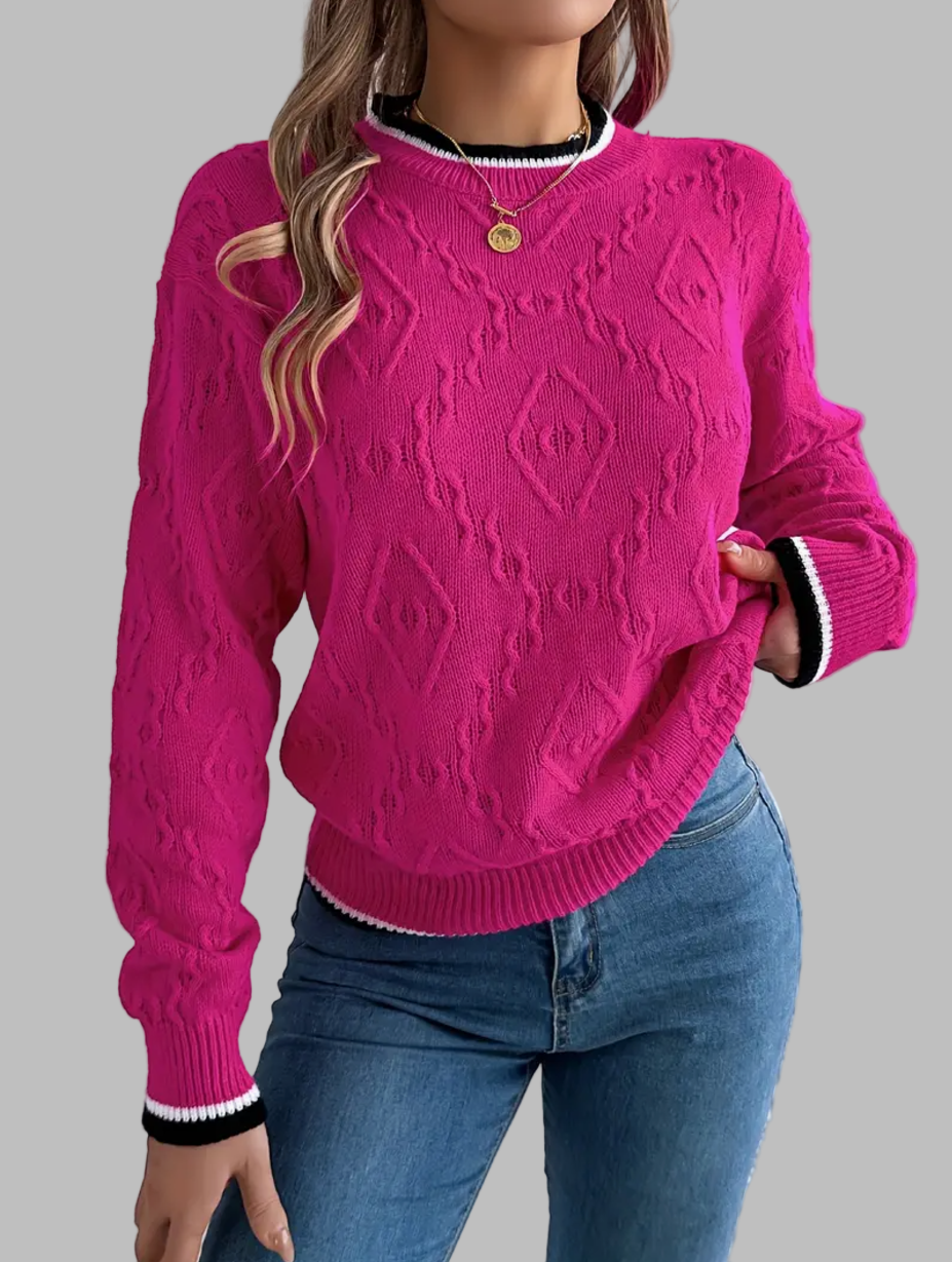 Eva | Crew Neck Classic Sweater