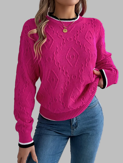 Eva | Crew Neck Classic Sweater