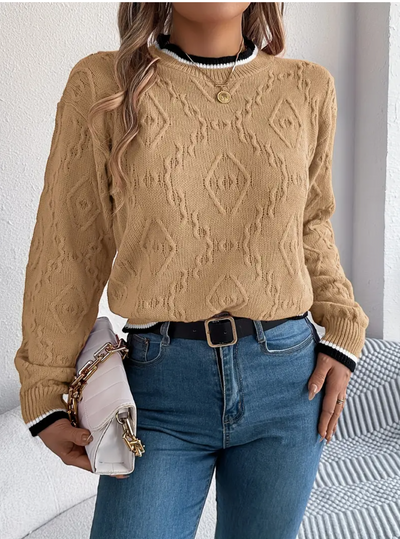 Eva | Crew Neck Classic Sweater