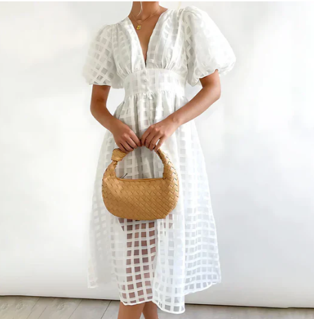 Delphine | Everyday Wear Chic Midi Dress