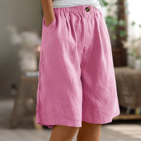 Ellen | Breezy Everyday Linen Shorts