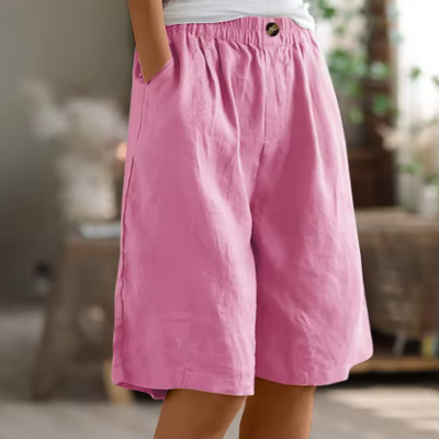 Ellen | Breezy Everyday Linen Shorts
