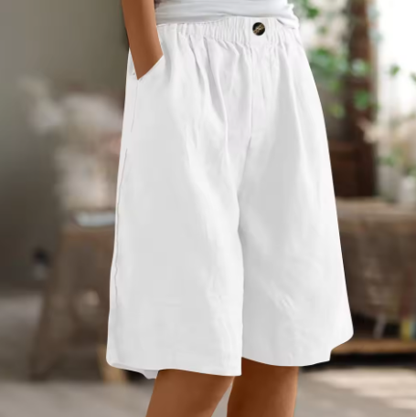 Ellen | Breezy Everyday Linen Shorts