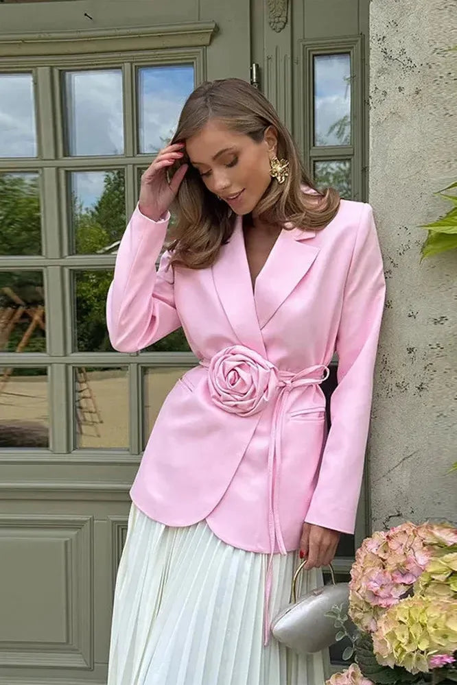 NORTHLINE STUDIO | ROSA BELTED BLAZER