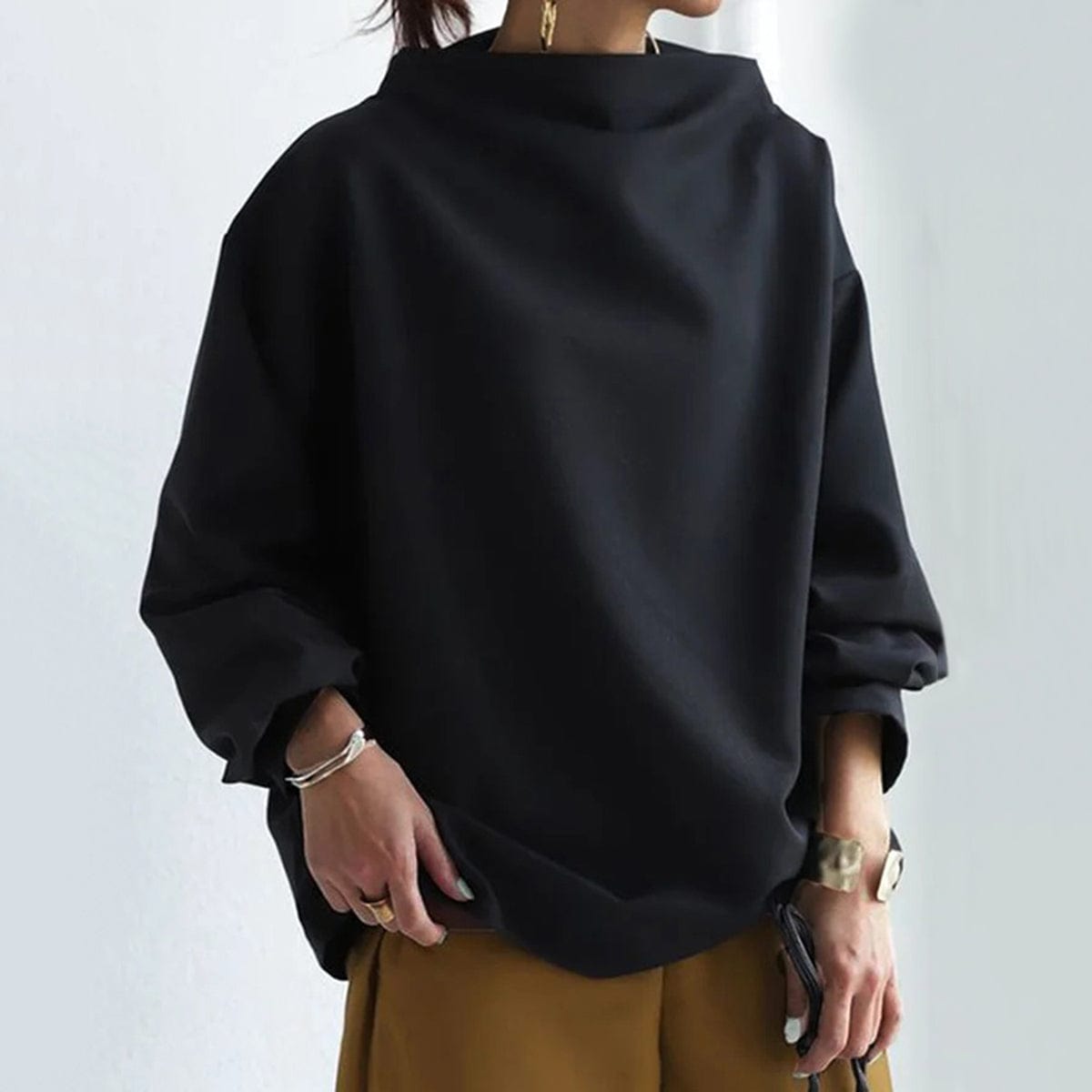 Eliana | Chic High Neck Pullover