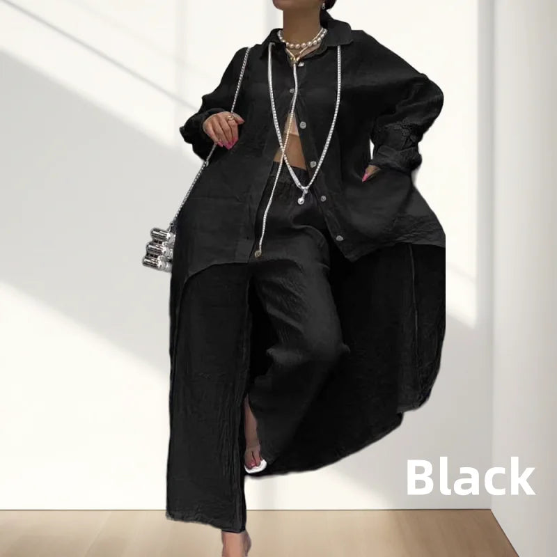 Loretta - Solid Two-Piece Outfit