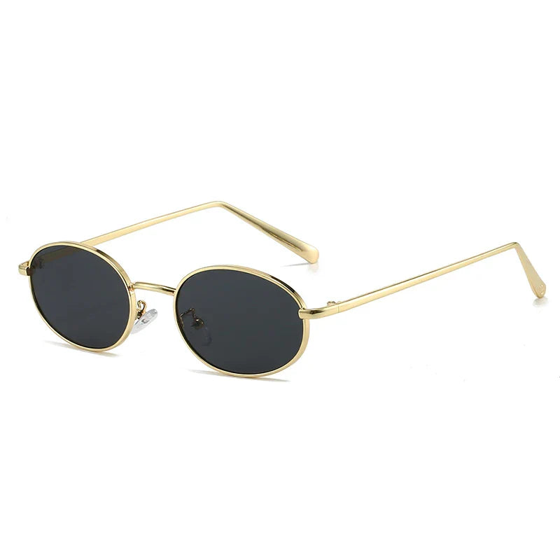 Bernardo Ruggino Vintage Oval Punk Sunglasses