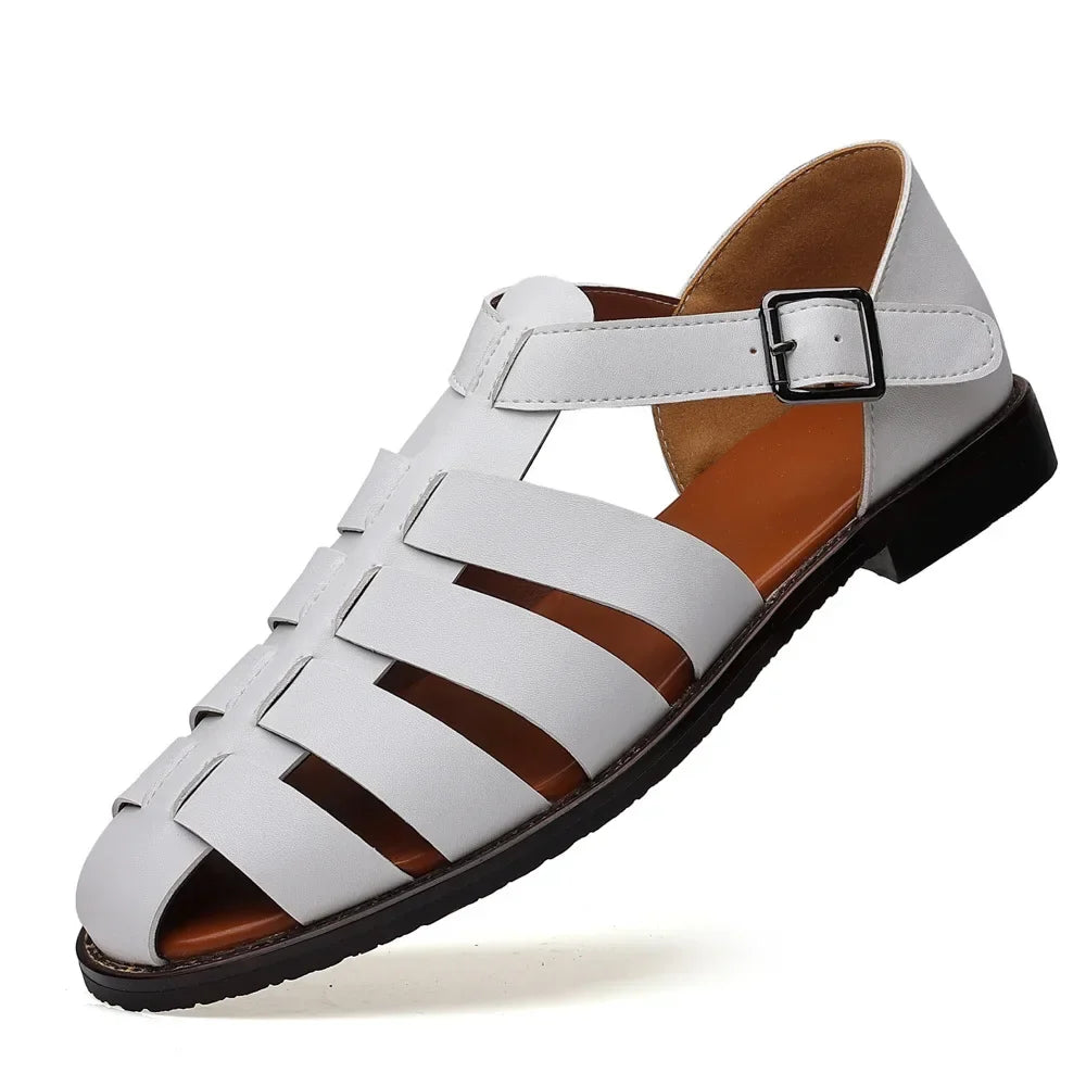 Sandro  – Premium Leather Sandals for Men