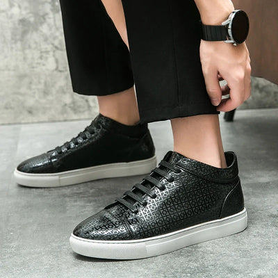 Damien Laurent Casual Leather Sneakers