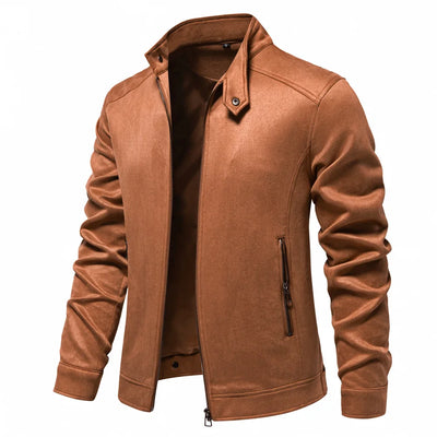 "Verde Milano" Suede Jacket