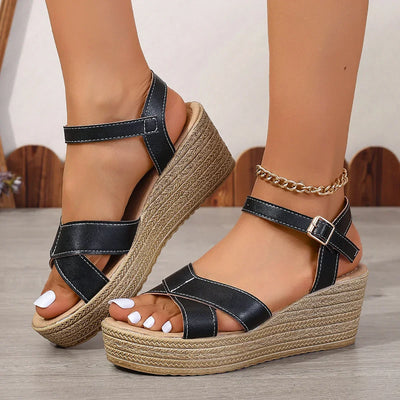 Sorietta™ | Elegant Wedge Sandals