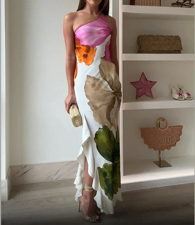 Brielle™ | Elegant Patchwork Maxi Dress