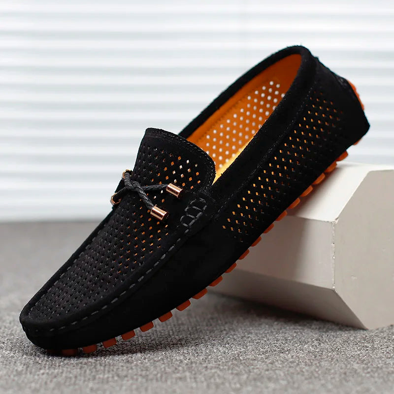 Duque - Breathable leather shoes for men