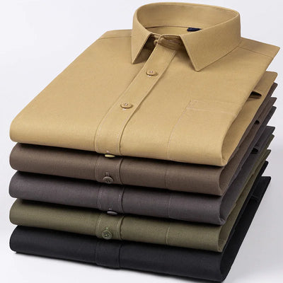 Formaro – Men’s Solid Tactical Dress Shirt