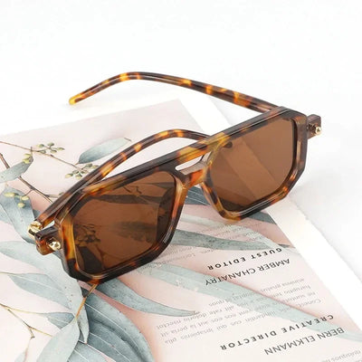 Xavier Poirier Vintage Square Sunglasses