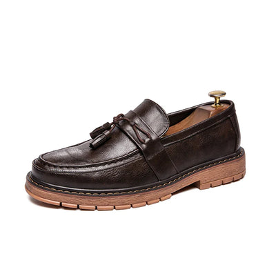 Dorian Cassavetti Men’s Casual Tassel Loafers