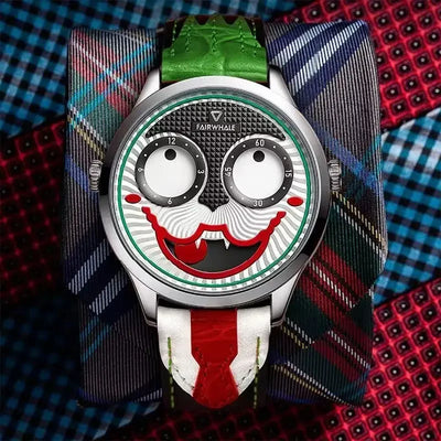 Twisted Grin Leather Watch
