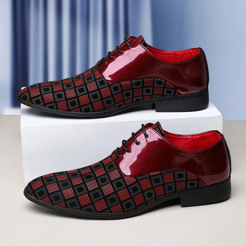 Thierry Lemoine Patterned Oxford Shoes