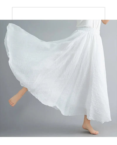 "Sunlit Breeze" Maxi Skirt