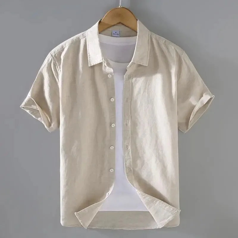 Georges Seurat Linen Button Up Shirt