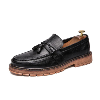 Dorian Cassavetti Men’s Casual Tassel Loafers