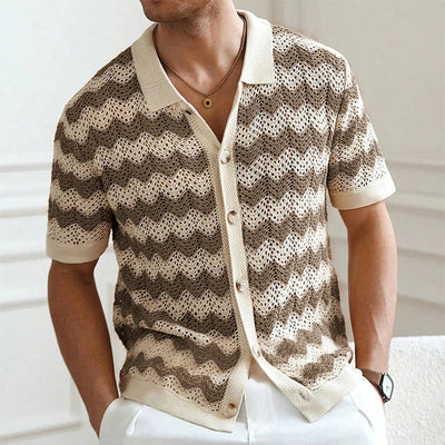 Penarrubia Crochet Shirt