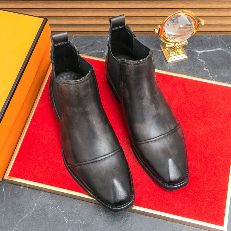 Clément Garneau Chelsea Leather Ankle Boots