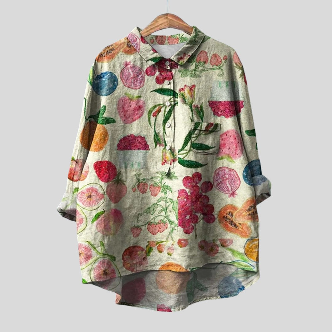 Manaia | Elegant Women's Floral Shirt