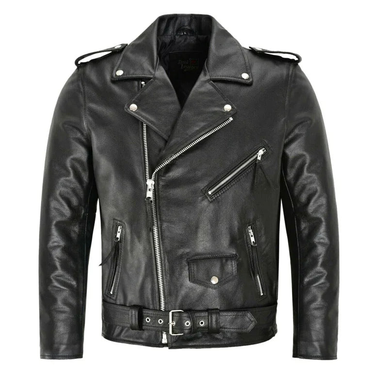 Sam | Classic Leather Jacket