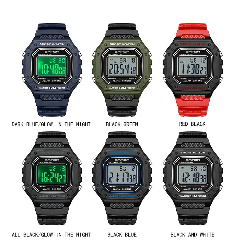 Durable Military Digital Watch