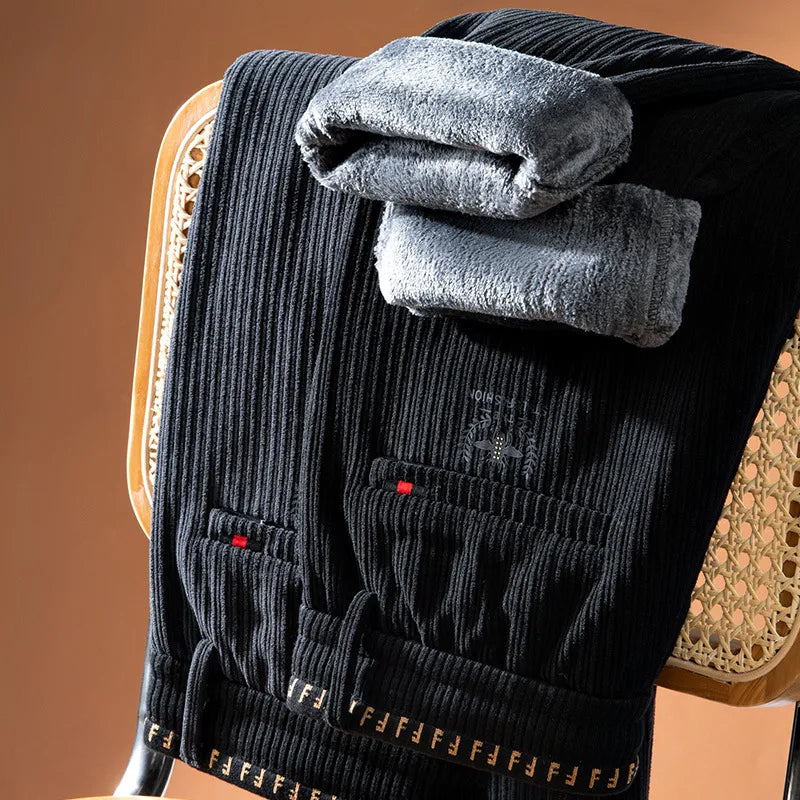 Vinthentic Premium Corduroy Fleece-lined Pants