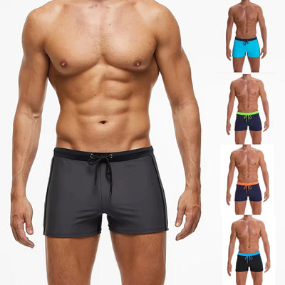 Liam – Comfortable patchwork beach shorts