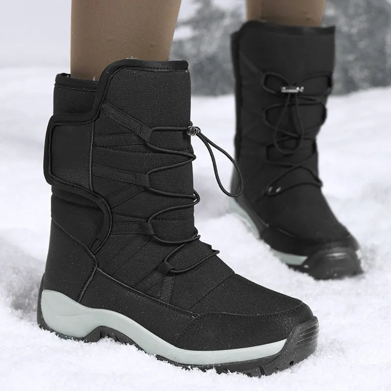 Men’s Outdoor Boots – Mid-Calf Fit – Insulated Lining – Water-Resistant – Rugged Sole