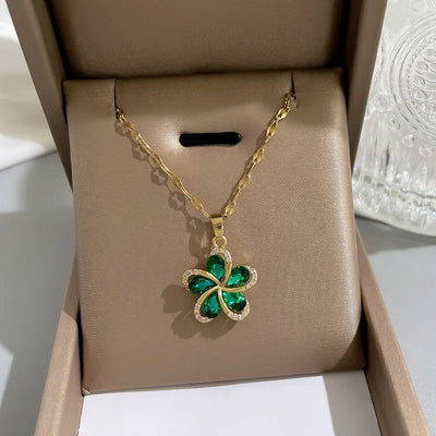 Bellara I  Flower Pendant Necklace
