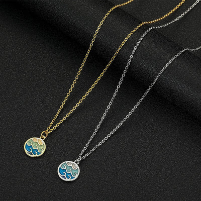 Aurélia | Golden Wave Necklace