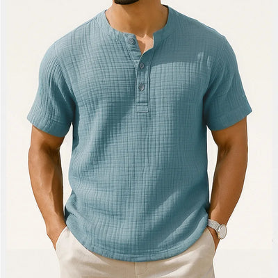 Marzio - Pleated Cotton Shirt
