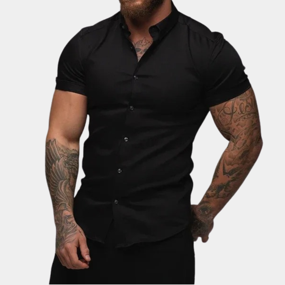 Avencea - Short Sleeve Shirt for Men