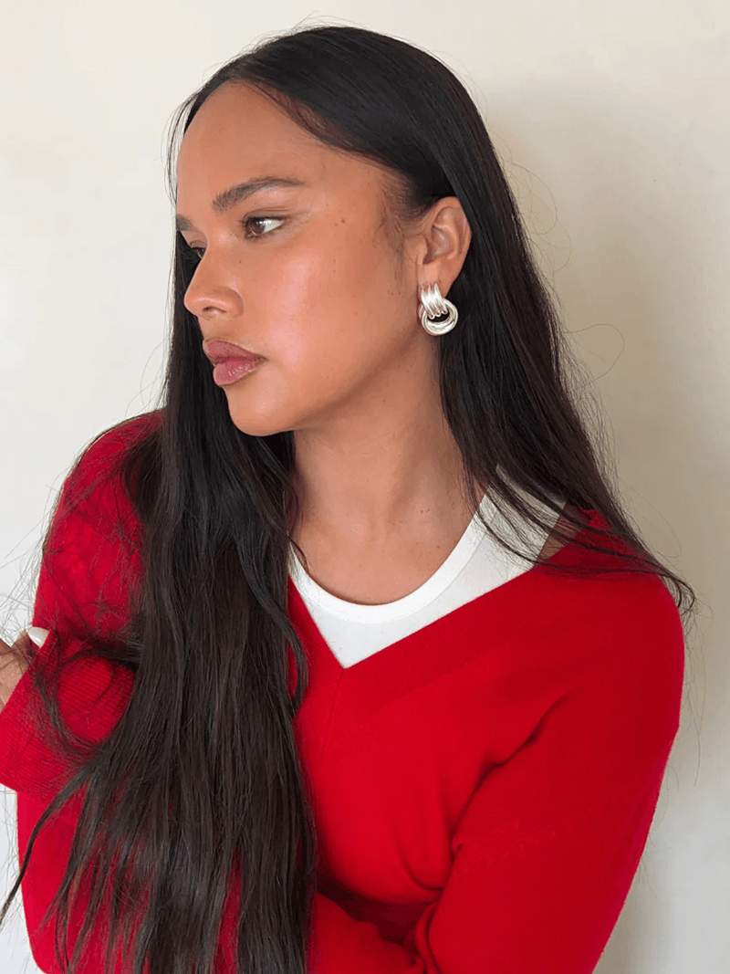 Connie | Knot Earrings