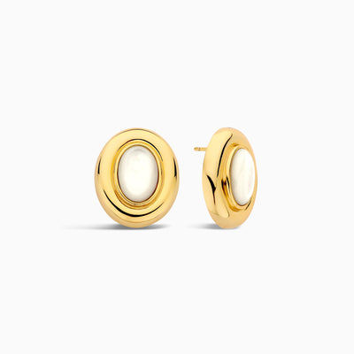 Giselle Pearl Earrings | Gold 14k
