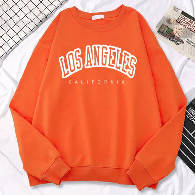 Women’s Oversized Sweatshirt – Cotton Blend – Graphic Front – Crew Neck – Long Sleeve
