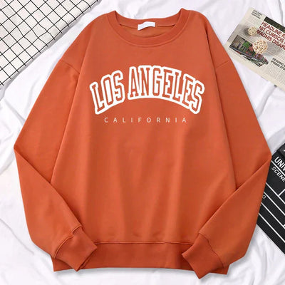 Women’s Oversized Sweatshirt – Cotton Blend – Graphic Front – Crew Neck – Long Sleeve