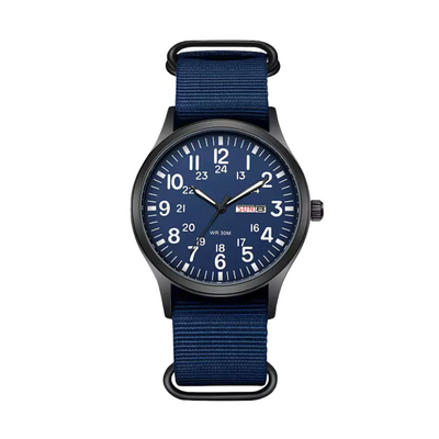 Thomas | Minimalist Field Watch with Functional Strap