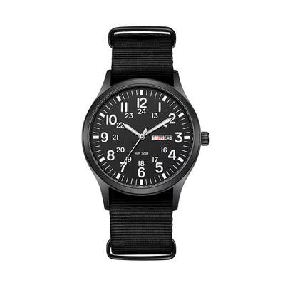 Thomas | Minimalist Field Watch with Functional Strap