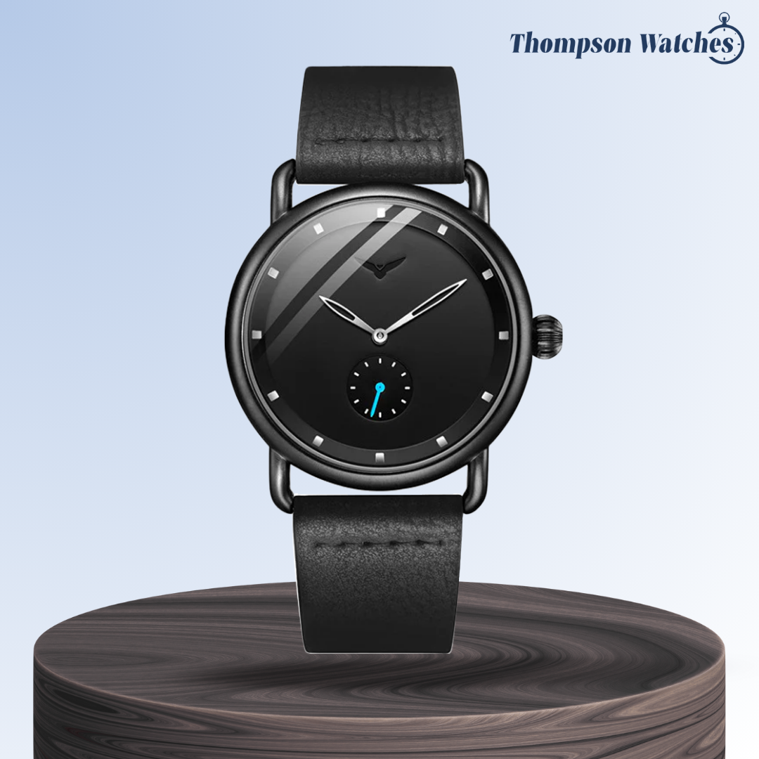 Caleb | Sleek Minimalist Leather Watch